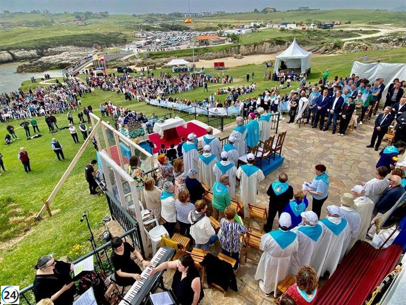 Políticos cántabros se congregan en festividad de la Virgen del Mar.