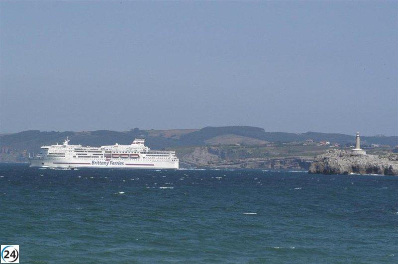 Brittany Ferries confirma conexión temporal entre Santander e Irlanda.