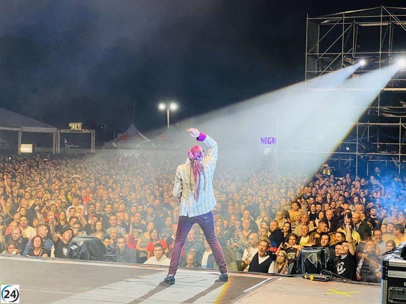 Loquillo y El Drogas logran congregar a 10.000 personas en concierto solidario de Magdalena en Vivo.