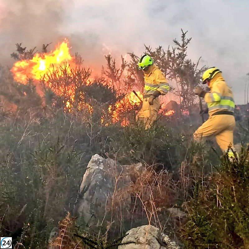 Alerta nivel 2 activada por alto riesgo de incendios forestales en Campoo-Los Valles.