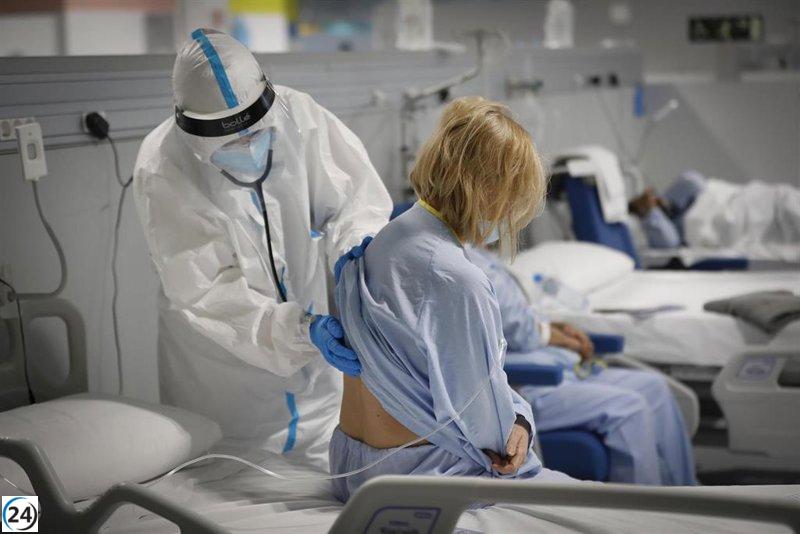 Continúa la trágica cifra de fallecidos por Covid en Cantabria, a pesar de la disminución de hospitalizados.