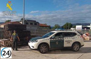 Arrestan a individuo por sustracción de material de construcción en Ontoria