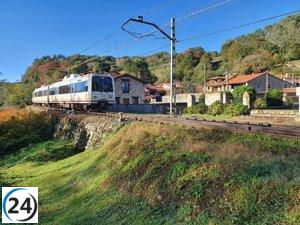 El tren de Heras vuelve a estar en funcionamiento, tras sufrir un accidente y descarrilamiento.