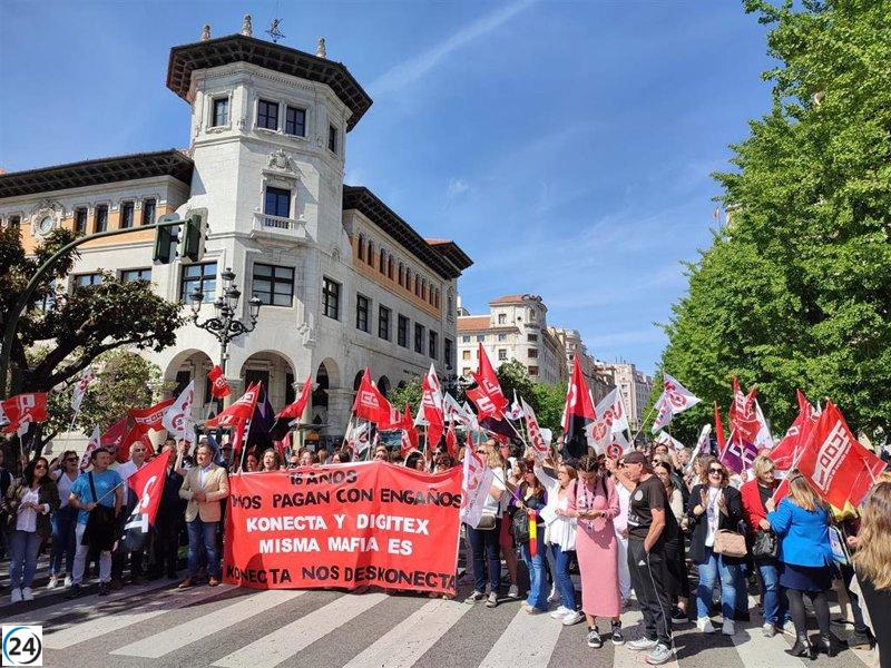 La Justicia aprueba el traslado de empleados de Digitex de Camargo a Barcelona y Jaén según lo solicitado
