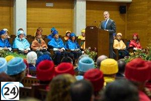 El Monarca insta a la Universidad a adaptarse a las demandas educativas y laborales.