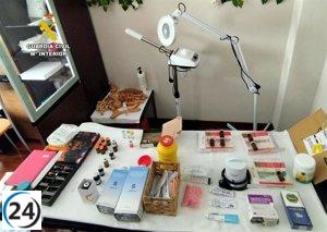Desmantelados centros de belleza ilegales en Maliaño, se clausuran dos pisos.