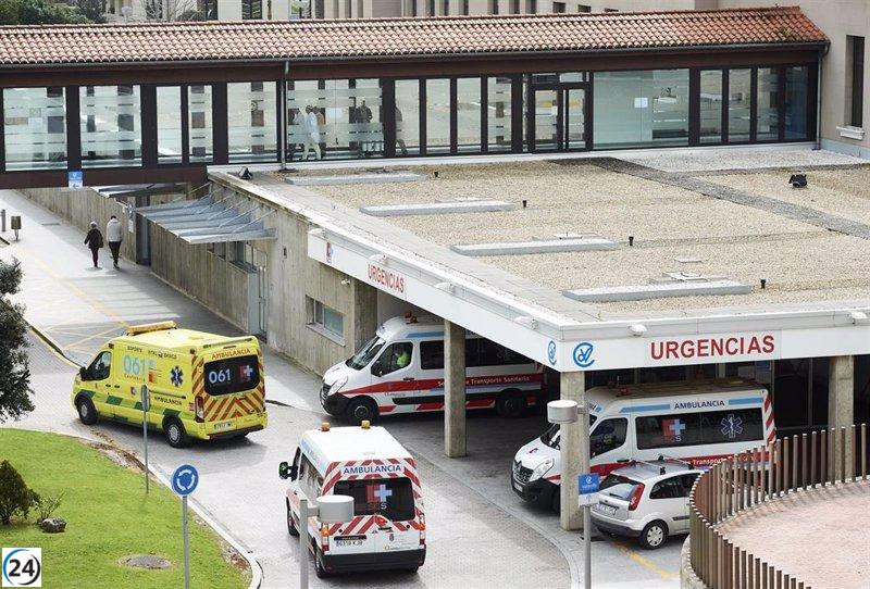 Tres técnicos de ambulancia afectados tras inhalar gas de escape de motores
