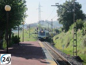 Nueve pasajeros quedan varados en Orejo tras falla en tren hacia Bilbao.