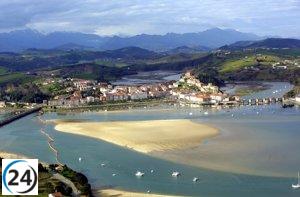 San Vicente de la Barquera lidera el ranking de precipitaciones en España con 63,5 litros por metro cuadrado.