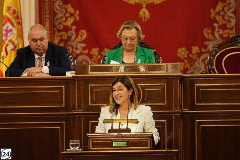 Buruaga en el Senado: