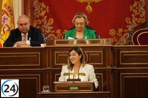 Buruaga en el Senado: 