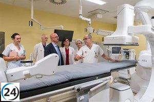 Valdecilla avanza en su tecnología con tres revolucionarios angiógrafos en su equipamiento radiológico.