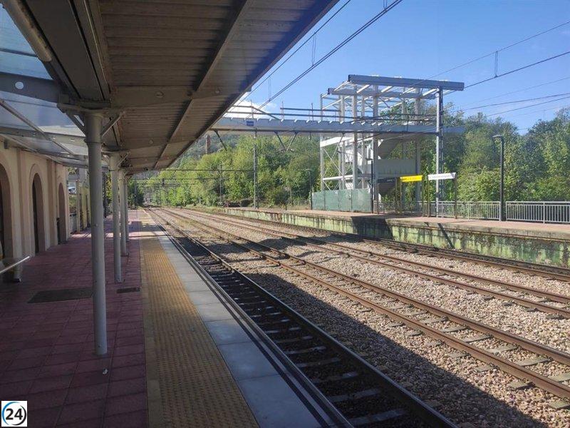Interrupción en la estación de tren de Mar provoca cierre de vía durante 90 minutos