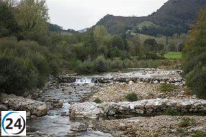 Nuevas medidas de prevención contra inundaciones culminarán en 24 meses en el río Saja.