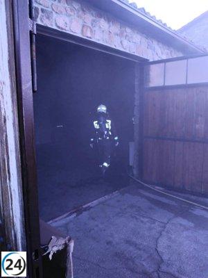 Trágico incendio en Requejo: dos adorados caninos pierden la vida en el siniestro