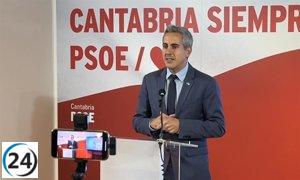 PSOE rechaza los Presupuestos de Cantabria por ser 