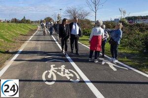 Apertura del nuevo recorrido compartido para bicicletas y peatones entre Santa Cruz de Bezana y Mompía