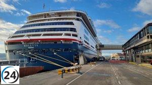 Santander cierra una exitosa temporada de cruceros con el 'Bolette' y más de 23,800 pasajeros en 17 paradas.