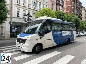 El transporte público de Astillero será gratuito durante el 