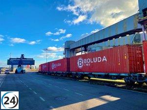 El Puerto de Santander estrena el primer tren para Boluda Maritime Terminals