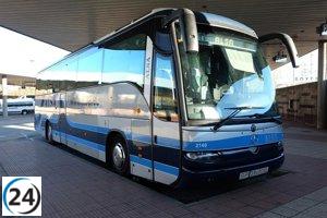 Condenan a dos años de prisión al conductor de un autobús por agresión sexual a una menor