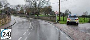 Conductor detenido tras atropellar a un matrimonio y huir invadiendo la acera en Camargo