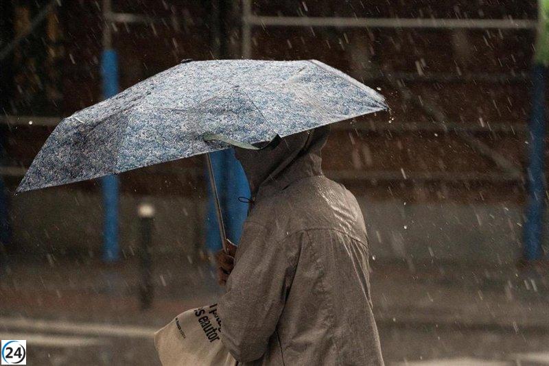 Pequeñas localidades del norte de España encabezan el registro de precipitaciones en el país durante las últimas horas