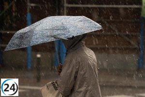 Pequeñas localidades del norte de España encabezan el registro de precipitaciones en el país durante las últimas horas