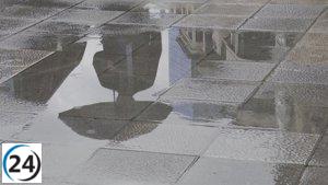 Santillana del Mar, entre los lugares más lluviosos con 50l/m2 de precipitación hoy.