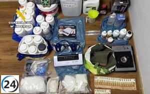 Descubierto laboratorio de droga en Oriñon que abastecía a Cantabria y Vizcaya