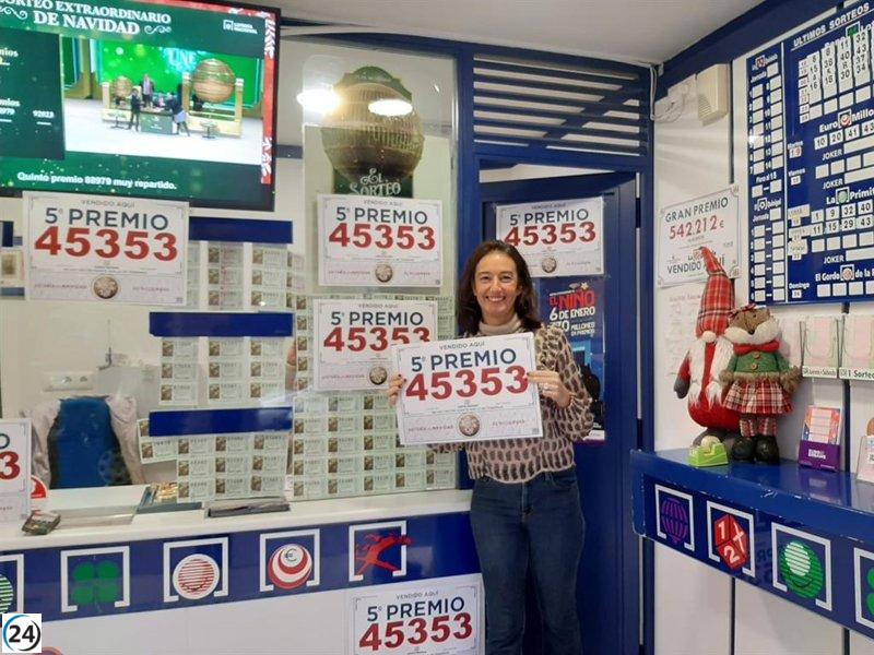 La oficina de Rualasal debuta en el Sorteo con un quinto premio: