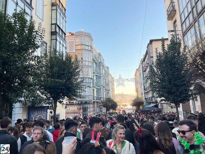 La 'tardebuena' transcurre pacíficamente en Santander y Torrelavega