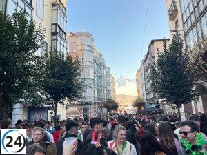 La 'tardebuena' transcurre pacíficamente en Santander y Torrelavega