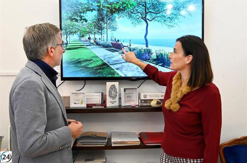 Comienza tras el verano la construcción del paseo marítimo Gamazo-Los Peligros, con un coste de 2,5 millones.