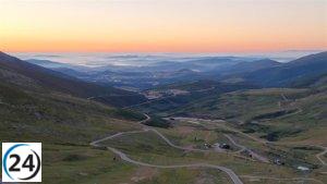 Fuertes vientos de 121 km/h en Alto Campoo, el récord nacional de velocidad