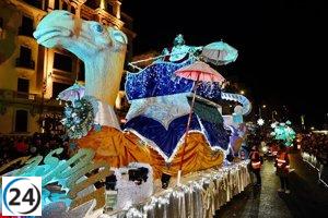 Santander sorprende con una Cabalgata de Reyes espectacular: doce carrozas, pasacalles y danza en vivo.
