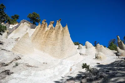 El paisaje lunar de los campos de la Liárdes