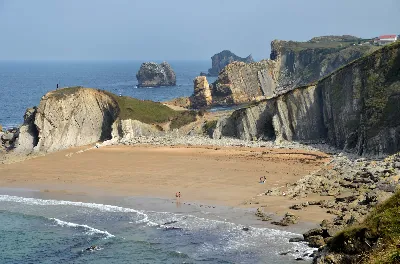 Los acantilados de la costa cantábrica